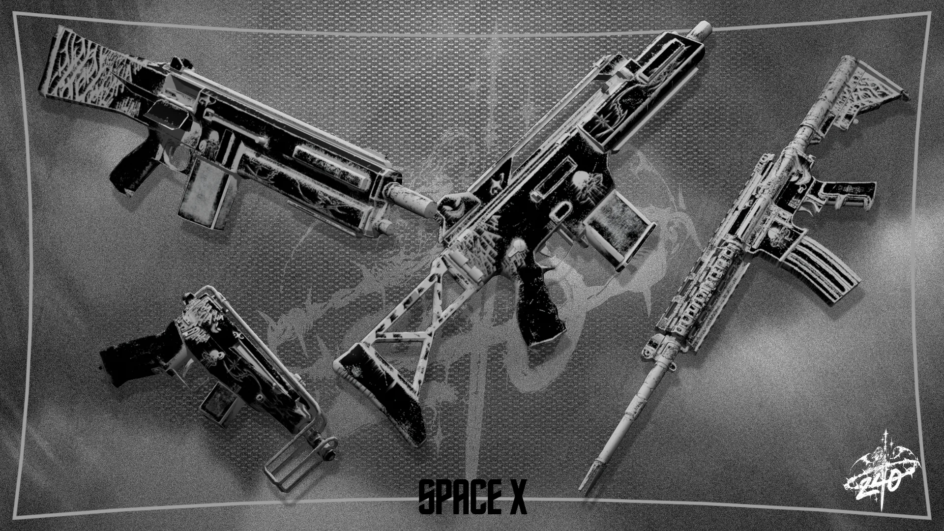 SPACE X AHAH GUNPACK 240