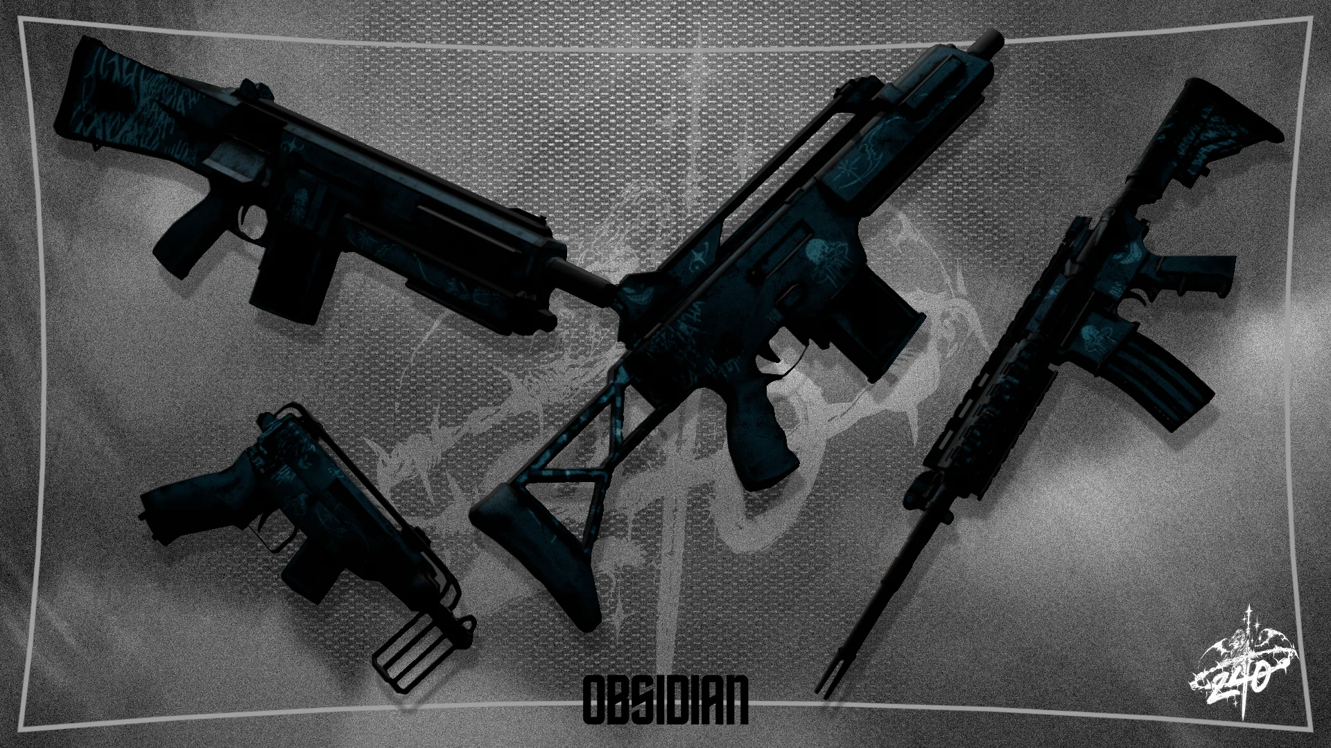 OBSIDIAN AHAH GUNPACK 240
