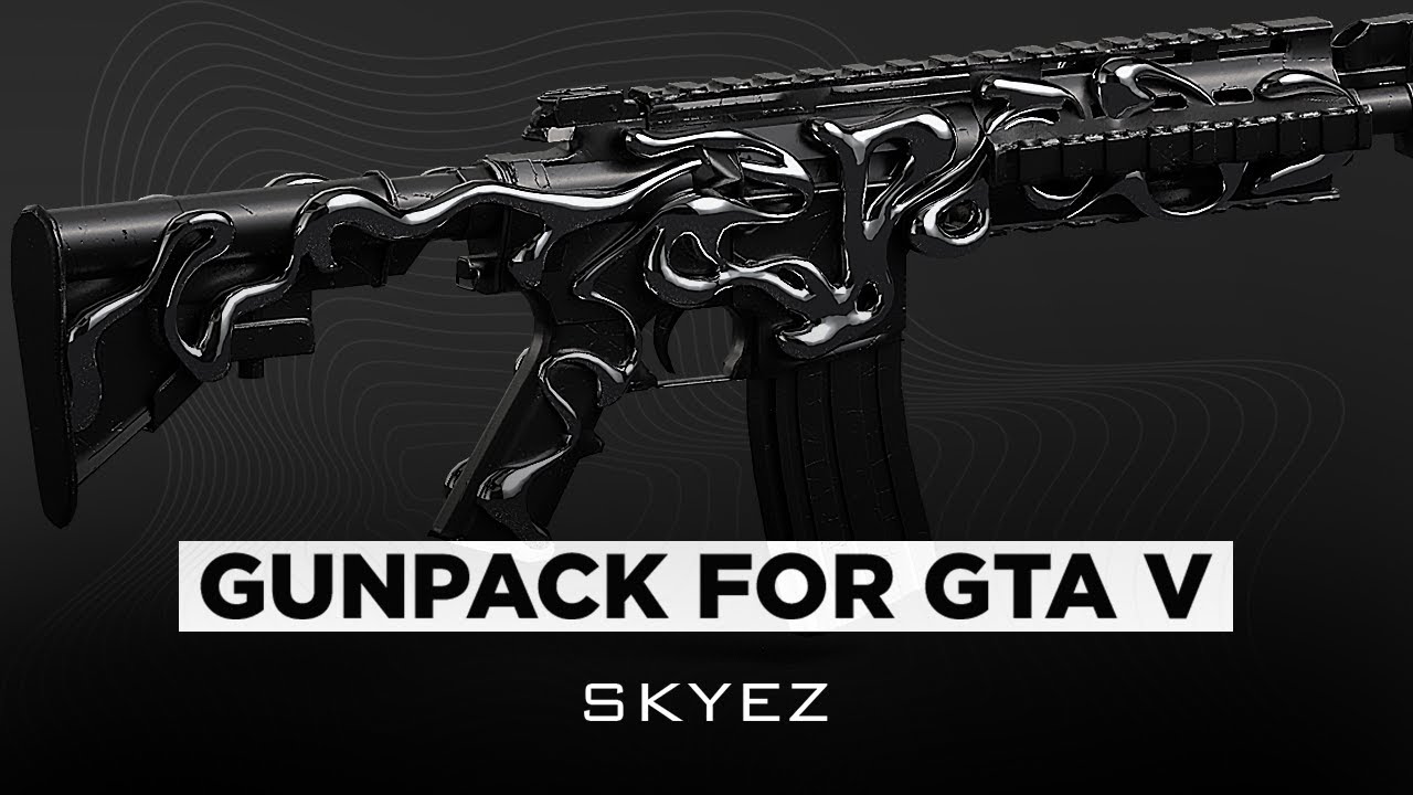 Скачать мод SKYEZ GUNPACK для гта 5
