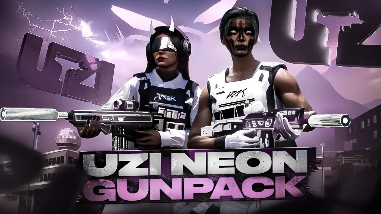 UZI NEON GUNPACK